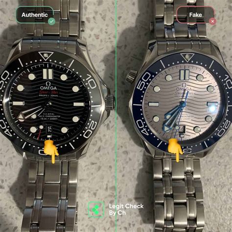 omega seamaster professional fake or real|how to identify omega watch.